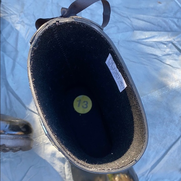 Michael lots rain boots in black size 13 for kid - Picture 6 of 9